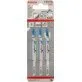 Jigsaw Blade Bosch Special for Alu T 227 D - 3 pcs 