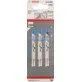Лобзиковая пилка Bosch Basic for Metal U 118 B 3 шт