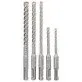 Bosch SDS-plus 5X Hammer Drill Bit Set, 5/6/8/10 mm, 5-piece 