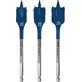 Plokštinių medienos grąžtų komplektas Bosch EXPERT Self Cut Speed 20/22/25 mm, 3 dalių