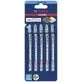 Jigsaw Blades Bosch EXPERT Wood 2-side clean T 308 BO - 5 pcs