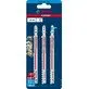 Pildil on Bosch EXPERT Multi Material T 367 XHM tikksaetera komplekt, mis sisaldab kolme saetera.