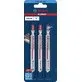 Лезвие для лобзика Bosch EXPERT Plastic Composites Clean T 301 CHM 3 шт.