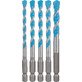 Набор универсальных сверл Bosch EXPERT HEX-9 MultiConstruction 5,5/6/6/7/8, 5 шт.