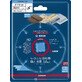 Отрезной круг Bosch EXPERT Carbide Multi Wheel X-LOCK 115 x 22,23 мм