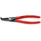 Pildil on Knipex täppistangid sisemistele stopperrõngastele, millel on punased käepidemed ja mis on mõeldud 40-100 mm...