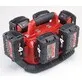 Pildil on Milwaukee M1418C6 akulaadija, mis laeb korraga kuut M18 akupakki.