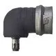 Corner Attachment for Milwaukee M12 FPDX Cordless Drill