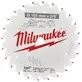 Milwaukee zāģa asmens kokam 165 x 15,87 x 1,6 mm, 24 zobi