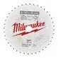 Pildil on Milwaukee saeketas puidule, millel on mõõtmed 165 x 20 mm ja 40 hammast.