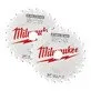 Пильный диск по дереву Milwaukee 190 x 30 x 1,6 мм 2 шт