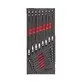 Milwaukee MAX BITE Open-End Wrench Set, for Tool Trolley, 8-22 mm, 15-piece