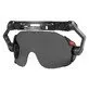 Milwaukee skydelis BOLT™ 100 / 200 apsauginiam šalmui, tamsintas