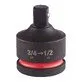 Milwaukee triecienspēka adapteris Shockwave 3/4"-1/2"