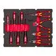 Milwaukee tool kit VDE PACKOUT™ with drawers in tool boxes 10-piece