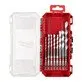 Universalus grąžtų komplektas Milwaukee 4-12 mm, 8 dalių 4932493871