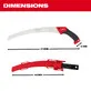 Milwaukee pruning saw 355 mm