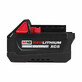 Pildil on kujutatud Milwaukee M18 REDLITHIUM HIGH OUTPUT XC5 5,0 Ah aku.