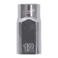 Pildil on Milwaukee 12-kant padrun 1/2", millel on selgelt näha Milwaukee logo ja suurus "12".