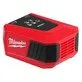 Milwaukee įkroviklis/akumuliatoriaus adapteris M18 TC, su USB išėjimais