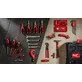 Pildil on Milwaukee PACKOUT™ 74-osaline tööriistakomplekt, mis sisaldab erinevaid käsi- ja võtmetööriistu, nagu tangid...