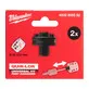 Milwaukee urbjmašīnas adapteris QUIK-LOK XL 5/8" x 18 / 32-210 mm - 2 gab.