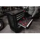 Milwaukee tool set with grey tool cart 206-piece