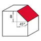 Milwaukee фреза для снятия фаски с карбидными режущими ножами 29 x 8 x 60 мм 45°, с хвостовиком 8 мм