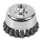 Milwaukee cup brush with braided steel wire 90 x 20 x 0.5 mm, M14