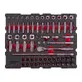 Milwaukee chucks set PACKOUT™ with 4 drawers in a tool case 244-piece