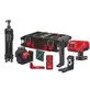 Pildil on Milwaukee M12 3PLKIT-401P ristlaser komplekt, mis sisaldab laserit, statiivi, erinevaid kinnitusvahendeid...