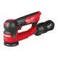 Milwaukee cordless eccentric sander M12 FSDR75-0B, without battery and charger