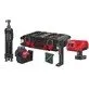 Pildil on Milwaukee ristlaser M12 3PLSKIT-401P komplekt, mis sisaldab laserit, statiivi, laadijat, akut, sihtmärki ja...