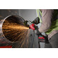 Milwaukee cordless angle grinder M18 FHSAGSVO125X-0X, without battery and charger