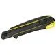 Tajima snap-off blade knife, rubber grip, quick lock, 18 mm + Razar Black spare blades 13 pcs