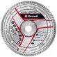 Алмазный отрезной диск Einhell Turbo 200 x 25,4 мм, для мокрой резки