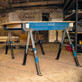Scheppach darbinis stovas 61,8-82 cm max 600 kg 2 vnt