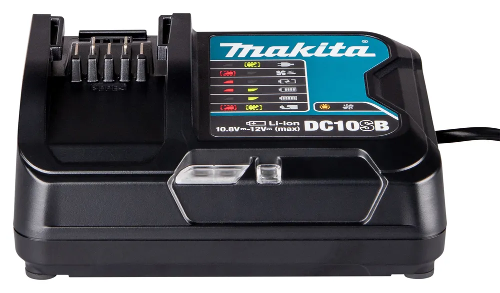 Makita akumuliatoriaus įkroviklis DC10SB 10,8 V Li-ion