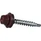 Roof screw Essve, drill point, 4.8 x 20-60 mm, RAL3009-RAL9011 - 100-250 pcs