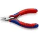 Pildil on Knipex 64 22 115 lõiketangid, millel on punased ja sinised käepidemed ning teravad lõikeotsad.