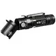 Pildil on must Nitecore MT21C taskulamp, millel on avatud pea ja küljel asuv nupp.