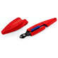 Pildil on Knipex külglõiketangid Slim 150 mm koos punase hoidikuga, mida saab kinnitada tangide sangade külge.