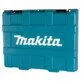Pildil on Makita DCG180 plastkohver, mis on sinise värviga ja millel on peal Makita logo.