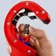 Knipex vamzdžių pjaustytuvas DPT50, storasieniams plastikiniams vamzdžiams 32 / 40 / 50 mm