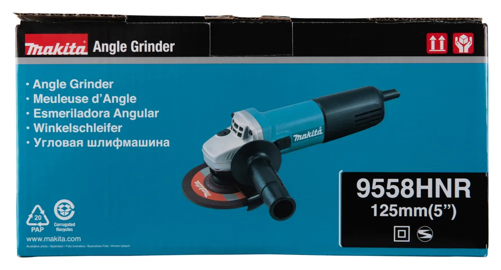 Makita угловая шлифовальная машина 9558HNR