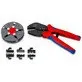 Pildil on Knipex MultiCrimp® presstangid koos vahetatavate lõugadega, mis on mõeldud MC4® / MC4® Evo 2 / PV pistikute...