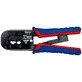 KNIPEX presēšanas knaibles 190 mm, RJ 11/12 9,65 mm / RJ 45 11,68 mm