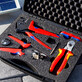 KNIPEX solar tool case for solar connectors MC4® / MC4® Evo 2 PV 8-piece
