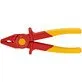 Knipex Flat Jaw Pliers with Rubber Coating