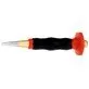 Rennsteig center punch 4 x 10 x 120 mm, with hand protection